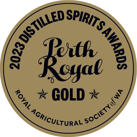 Perth Royal Distilled Spirits Awards Gold for Wandering Distillery Nomad Gin.